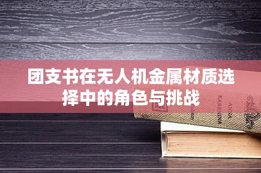 团支书在无人机金属材质选择中的角色与挑战