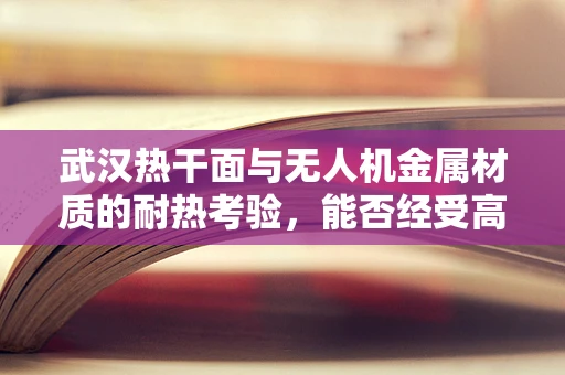 武汉热干面与无人机金属材质的耐热考验，能否经受高温挑战？